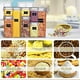thumbnail image 5 of Juego Recipientes Herméticos para Almacenar Alimentos, Contenedores para Alimentos, Sin BPA, Organización de Cocina y Alacena Recipientes de Plástico, con Etiquetas y Marcador (24 Piezas), 5 of 9