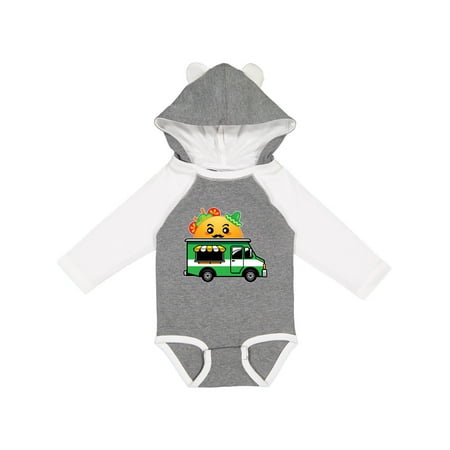 

Inktastic Taco Lover Food Truck Gift Baby Boy or Baby Girl Long Sleeve Bodysuit