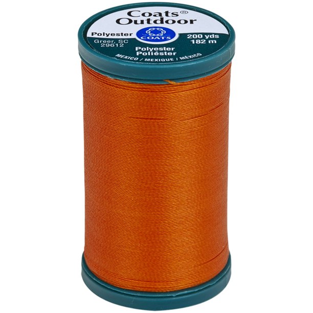 Outdoor Living Thread 200yd Tangerine