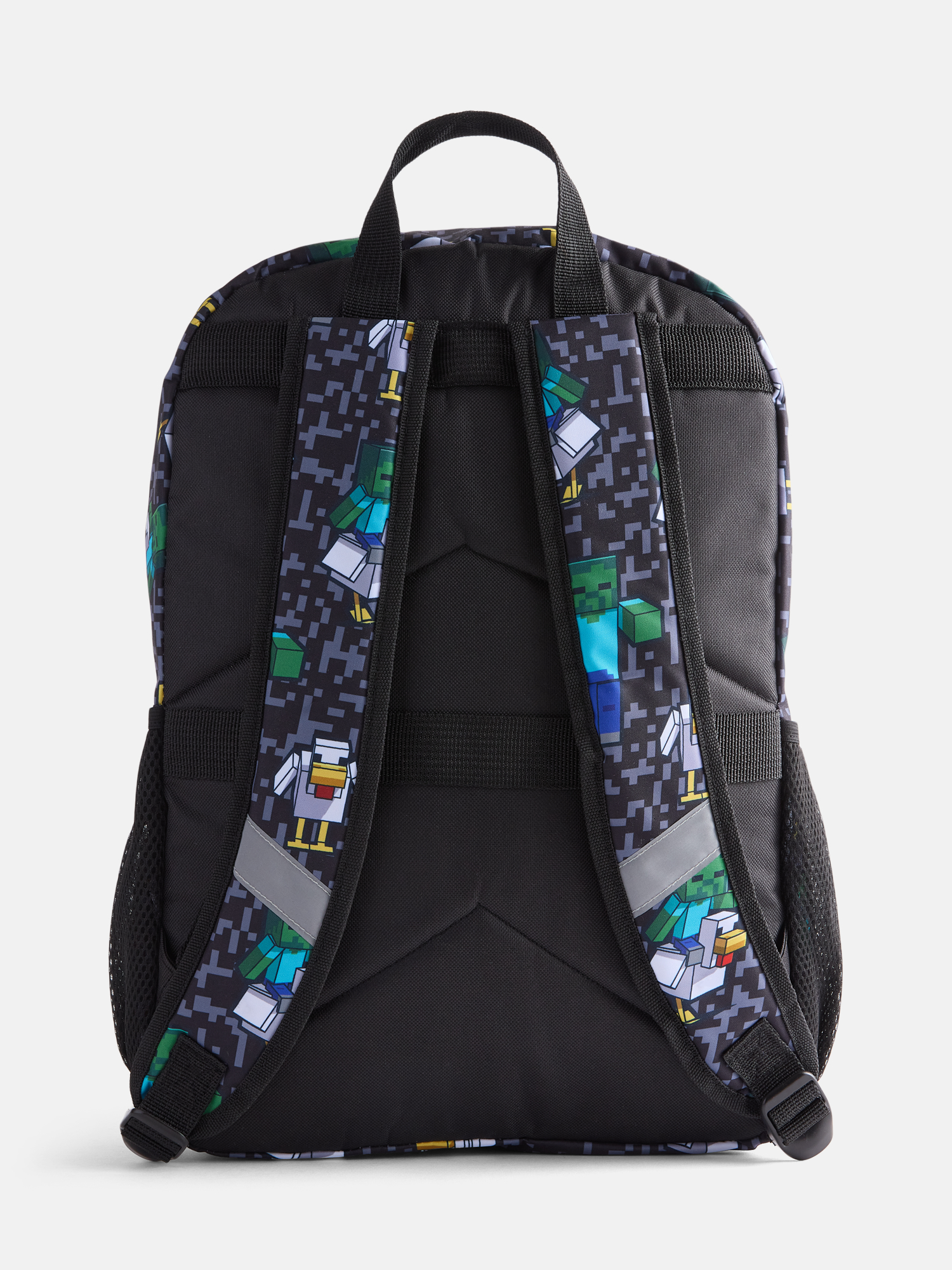 Minecraft Boys Chicken Jockey Backpack, Black photo 3