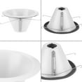 thumbnail image 6 of 6" Satin White Recessed Open Trim for 6" Shallow Housing (P806S Series), 6 of 6