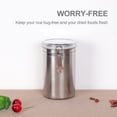 thumbnail image 5 of Stainless Steel Airtight Canister Food Bins Container for Kitchen Counter Storage with Lid 46oz, 5 of 7