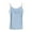 Light Blue, variant on Royisotas White Ladies Tank Tops Summer Casual Sleeveless Womens Camisole Crew Neck Thin Strap Loose Flounce Solid Color Women's Tanks & Camis