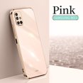 thumbnail image 1 of Funda de teléfono de silicona chapada cuadrada de lujo para Samsung Galaxy M51 M31 Coque Soft Back Cover xuanjing  unisex, 1 of 2