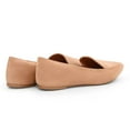 thumbnail image 4 of Women Flats Comfortable Pointed Toe Women Loafers,Beige 8.5, 4 of 5