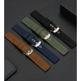 thumbnail image 6 of Uxcell Black Nylon Watch Band 20mm Width Soft and Comfortable Nylon Strap with Silver Buckle, 6 of 6