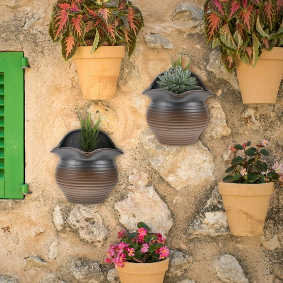 Raindrops Plant Wall Hanging Flower Pot Reusable Flower Pot Small Flower Pot 17.5X12CM