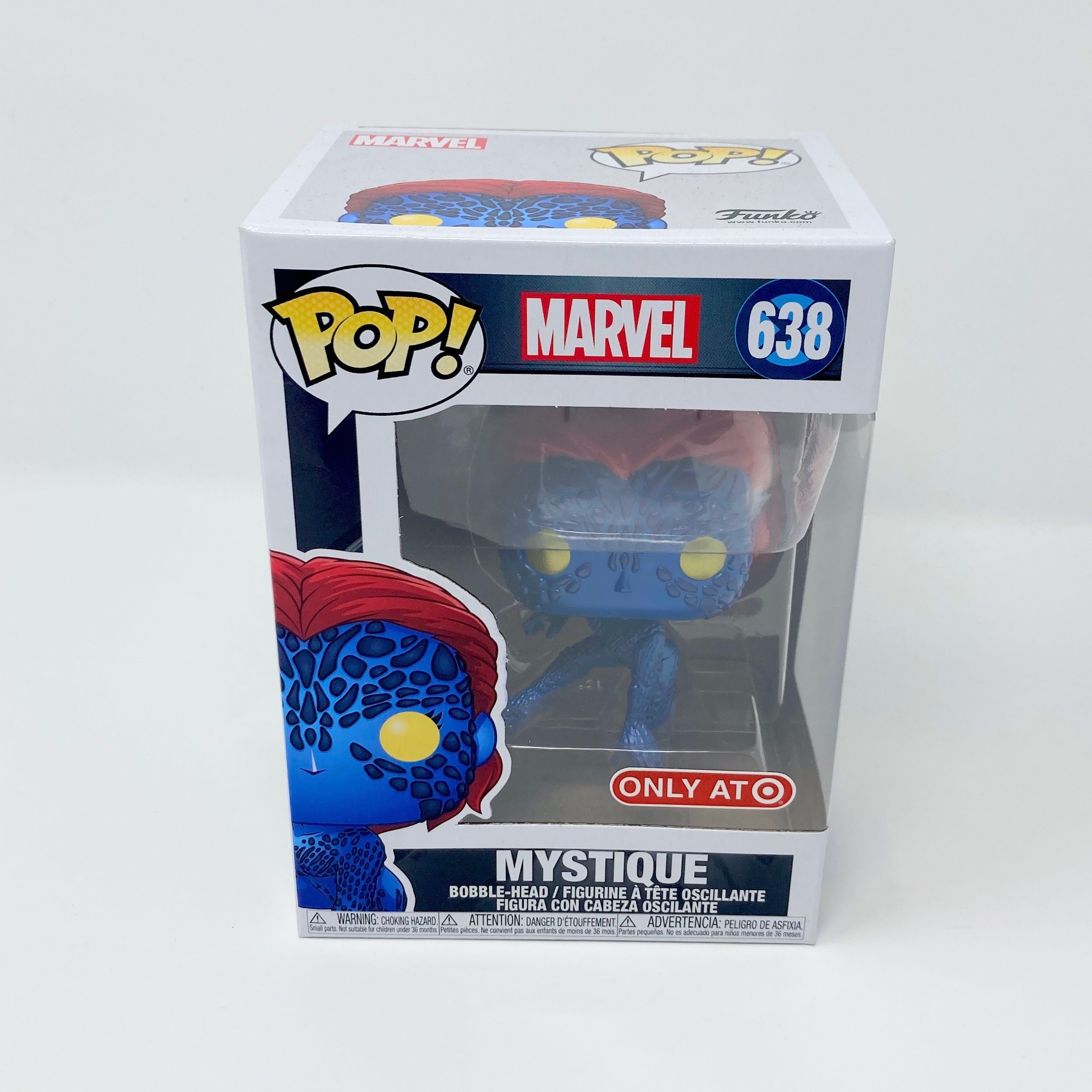Funko Pop Marvel 638 Mystique Target 