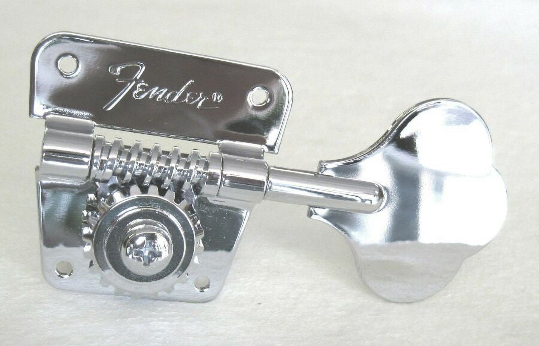 Fender® Logo American Vintage '70s Jazz Bass Chrome Tuners~0076568049~Brand New