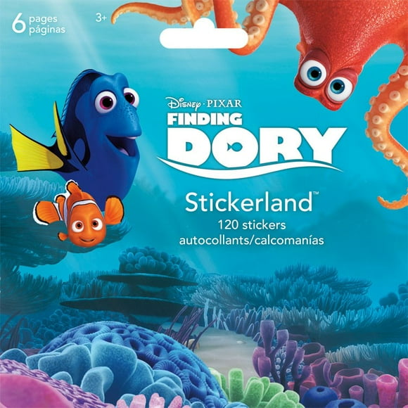 Mini Stickerland Pad - Finding Dory - 6 pages Toys Stationery New st2308