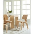 thumbnail image 5 of Modway Fathom 18.5" Style Wood Dining Chairs in Natural (Set of 2), 5 of 5