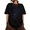 Black, variant on White Women's Casual Cute Lady Navy Line Astronaut Planet Balloon Space Graphic Short Sleeve T-Shirt Tops