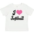 thumbnail image 3 of Inktastic I Love Softball Girls Sports Girls Baby T-Shirt, 3 of 5