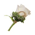 thumbnail image 1 of Destyer 1/2/3/5 Boutonnière de Mariage Sûr et Réutilisable - Apparence Réaliste Large Épingle d'Application Fixation Broches Tissu Fleurs Vert 1 Pc, 1 of 6