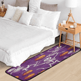 thumbnail image 5 of CURLYOOT Halloween Skull Runner Rug 2'x6' Washable Kitchen Runner Rug Indoor Non Slip Laundry Rugs Pumpkin Floor Carpet for Hallway Kitchen Entryway Bedroom Living Room, 5 of 9