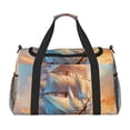 thumbnail image 1 of Fotbe Sailing Ship Ocean Sunset Bolsa de Viaje con Estampado, Bolsa de Fin de Semana para Mujer con Compartimento para Zapatos, Bolsa de Gimnasio con Bolsillo Húmedo, 1 of 7