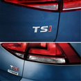 thumbnail image 5 of Aqtqaq 1pcs 3d Metal Tsi Car Side Mudguard Rear Trunk Emblem Badge Sticker Decals,universal Car Accessories Decorations Stickers, 5 of 5