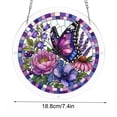 thumbnail image 3 of CaiYueKe Acrylic Puzzle Pendant Sunshade Window Hanging Plate Decorative Home Decor Stained Glass Style Window Art for Privacy Sun Protection Indoor Outdoor Window Decor Modern Hanging Ornament, 3 of 9