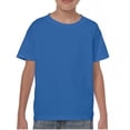 thumbnail image 2 of Tee Hunt America's Highway Youth T-Shirt Born to Ride Route 66 Biker MC Chopper, Blue, Small, 2 of 5