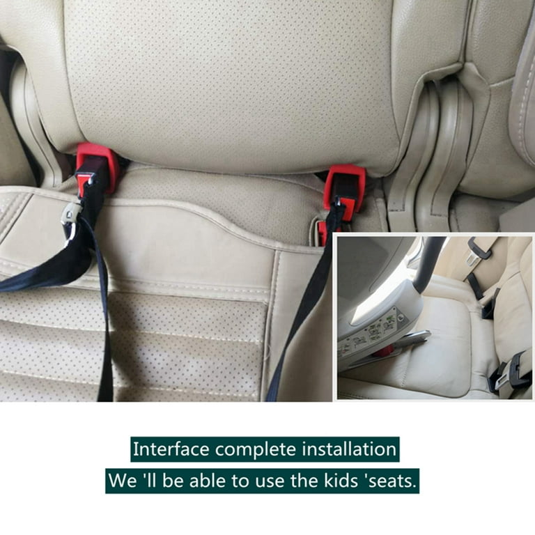 Isofix Universal Car Safety Seat Mounting Bracket, Universal Child Seat  Anchor Mounting Kit for ISOFIX Belt Connector (Updated Version) :  : Baby Products