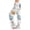 Orange, variant on Adult Easter Pajamas Drawstring Wide Leg Casual Sleepwear Cute Bunny Print Comfy Stretch Waist Pants (Light Blue,S)