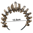 thumbnail image 4 of Diadema de corona de tiara de cristal crudo, tocado de bruja de diosa de luna de diamantes de imitac Ormromra, 4 of 4