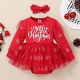 thumbnail image 2 of LNMQLPDBS First Christmas Baby Girl Outfit 12 Month Boy Christmas Outfit Girls Outfit Size 8 Baby Clothes 12 Months Baby White Onesies Baby Clothes 18 Months Boys Size 4 Clothes Onesies Onesie, 2 of 7