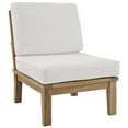 thumbnail image 4 of Modway Pier 8-piece Outdoor Patio Teak Sofa Set, 4 of 5