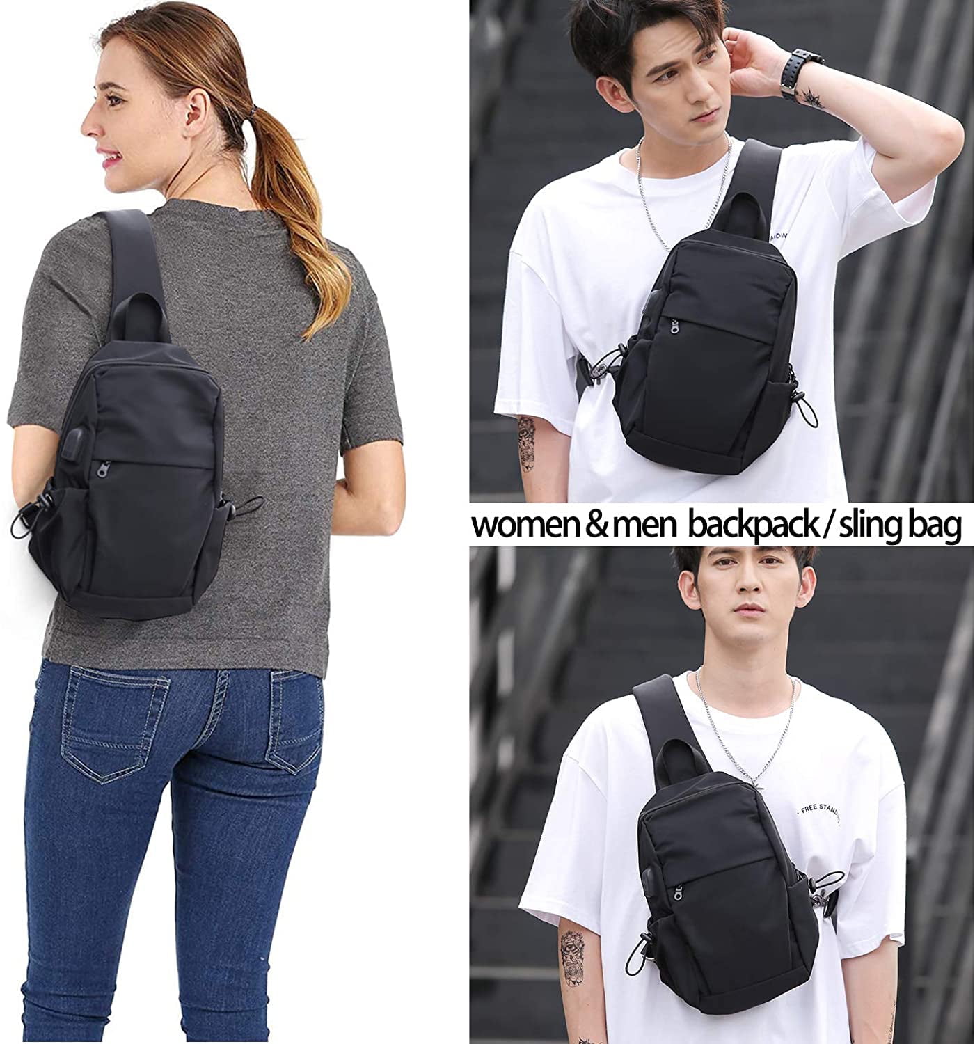 small crossbody backpack