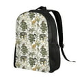 thumbnail image 2 of Fotbe Vintage Animals Palm Tree Mochila de Viaje para Laptop, Mochila Ejecutiva Delgada y Resistente 15.6", 2 of 8