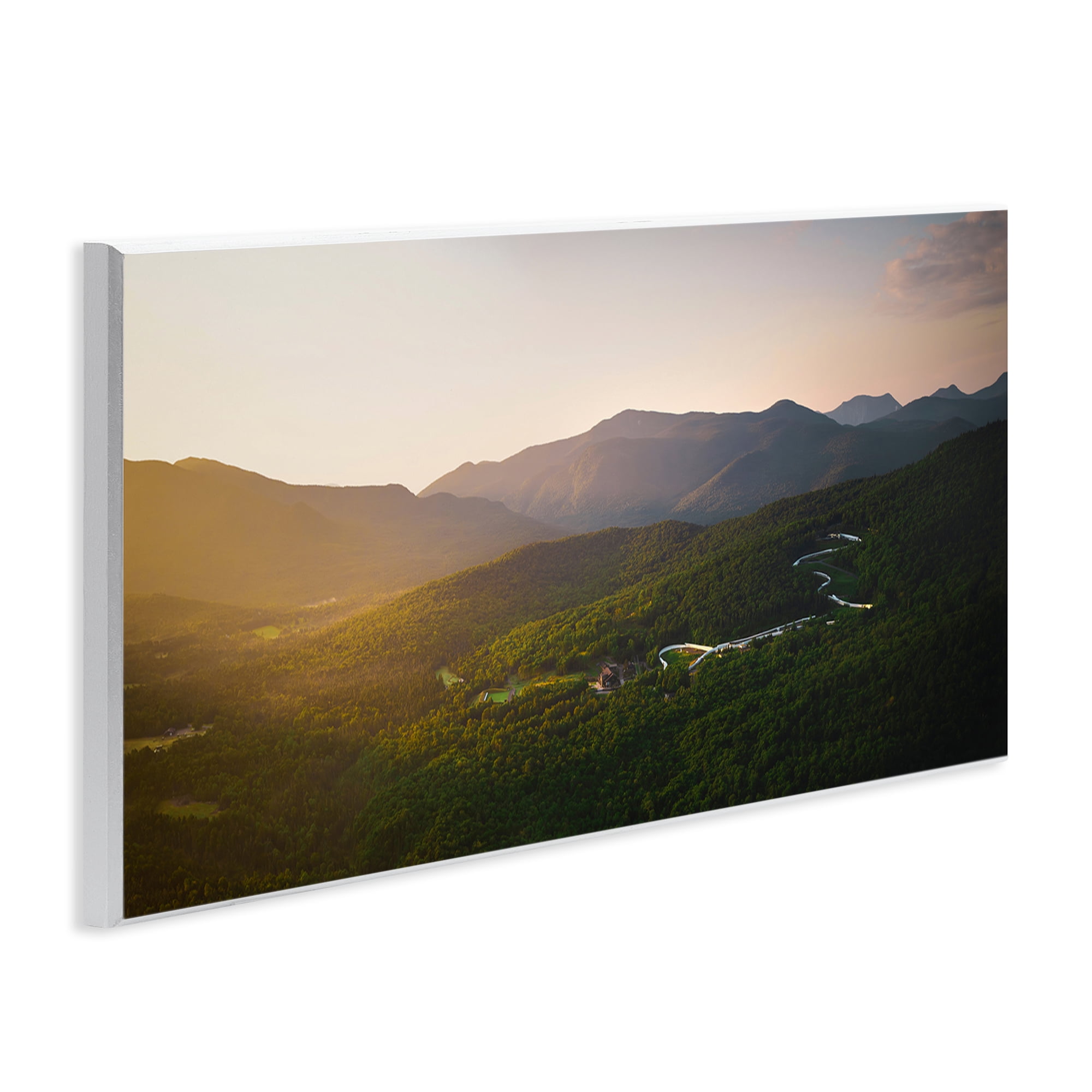 Stupell Industries Winding Road Through Forested Mountains Wall Plaque Art, design by Jonathan Zaharek