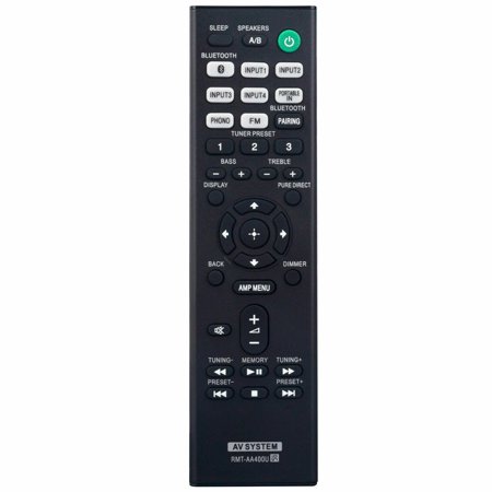 RMT-AA400U Replace Remote Control for Sony Stereo Receiver STRDH190 STR-DH190