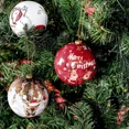 thumbnail image 2 of Adornos navideños de bolas de 8 cm, decoraciones creativas para árboles de Navidad, juguetes inflables de PVC para exteriores y el hogar, regalo de Navidad, 2 of 5