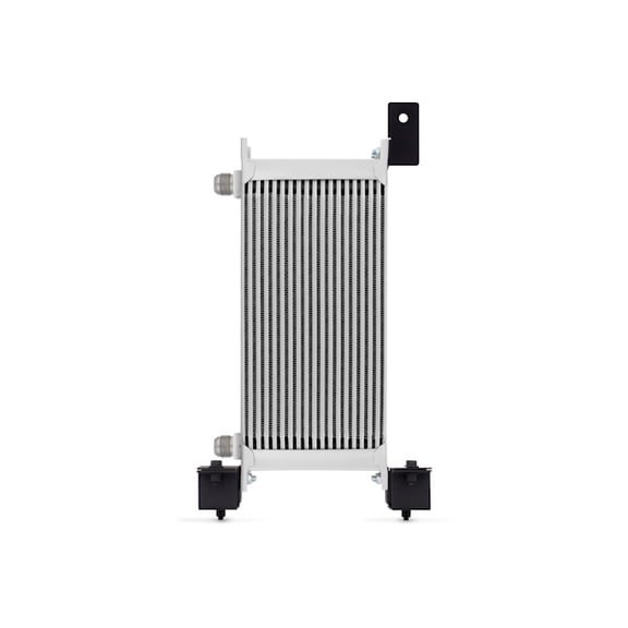 Mishimoto MMOC-WRA-07 Oil Cooler Kit Compatible With Jeep Wrangler JK 2007-2017 Silver