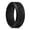 Black, variant on Silicone Rings For Men, Black & Blue Rubber Wedding Bands with Unique Mountain Peak Design, 8mm Wide 2.2mm Thick, Comfort Fit Size 10