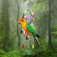 thumbnail image 6 of Shenmeida Bird Toys, Bird Swing Toy Bird Perch with Colorful Chewing Toys, Suitable for Lovebirds, Finches, Parakeets, Budgerigars, Small Birds, 6 of 7