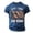 8Navy70, variant on XAOFW Men's T-Shirts 250Th Anniversary Tee Shirts Patriotic Printed Short Sleeve T Shirts Club Party Versatile Tops