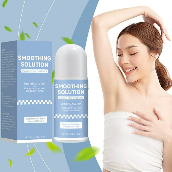 Esencia para el vello encarnado. Solución hidratante y suavizante de larga duración. Apta para hombres y mujeres. 50 ml por unidad.