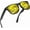 Matte Black Frame/ Yellow Polarized Lens, variant on Night Driving Glasses Anti Glare Polarized For Women Men Night Vision Yellow Lens Driving Glasses UV Protection