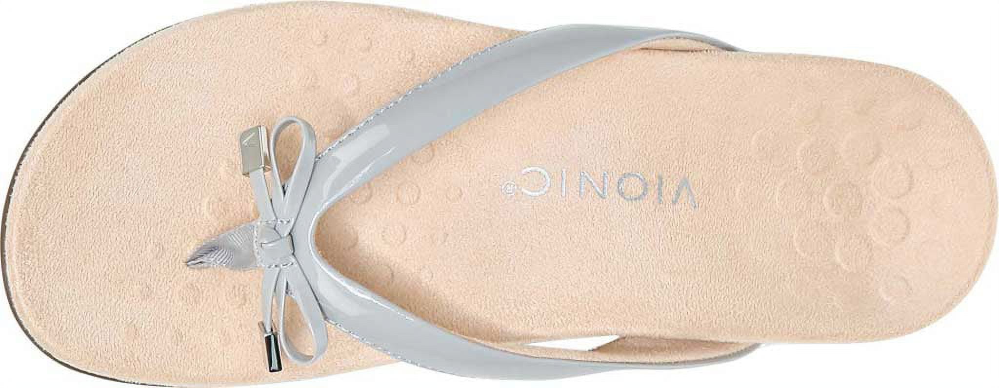 vionic bella bow flip flop