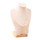 thumbnail image 1 of Expositor de joyas con adorno de madera, soporte para guardar collares y bustos de joyería. Beige M, 1 of 9