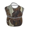thumbnail image 2 of Easygdp Steampunk Space Mice Warriors Bibs For Babies, Baby Bibs for Eating, Toddler Bibs, Waterproof Bibs, Feeding Bibs, for Toddlers, Boys, Girls, 2 of 8