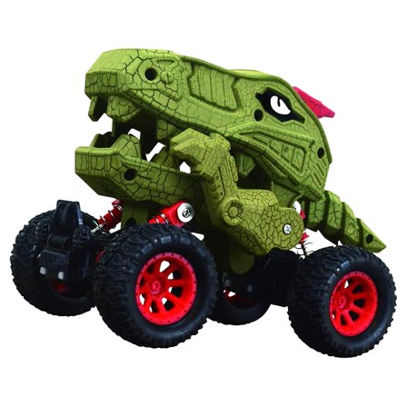 Pull Back Monster Car (Window Box) Green