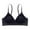 Black, variant on Sngxgn Bra for Women - V Neck Low Impact Wireless Sports Bra Yoga Padded Workout Bra(Beige,A)