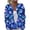 Dark Blue, variant on Halloween Cardigan Sweaters for Women Knit Pumpkin Tomb Ghost Print Open Front Trendy Cardigan Funny Print Holiday Costume Outfits Blue 3XL