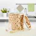 thumbnail image 2 of Old Dutch "La Mode" Copper Double Wall Ice Bucket with Stainless Steel Tongs, 3 Qt. 7" H x 7" Dia., 2 of 2
