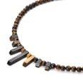 thumbnail image 3 of SHOP LC Mix Tigers Eye Necklace for Women Jewelry Size 18-20" Ct 132.84 Birthday Gifts for Women, 3 of 8