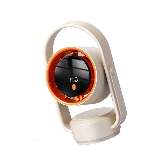 ZELVINN Compact Table USB Fan Cooling Fan with Rechargeable Battery Wide Airflows Coverage Suitable for Outdoor Activity