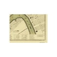 thumbnail image 2 of Historic City Map - New Orleans Louisiana - Norman 1845 - Vintage Wall Art, 2 of 4
