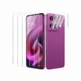 thumbnail image 1 of ccwmincc 3+3 Pack for Motorola Moto G 5G 2026 Screen Protector Tempered Glass with Camera Lens Protector, Protection Film 9H Hardness, Scratch Resistant, Case Friendly, 1 of 1